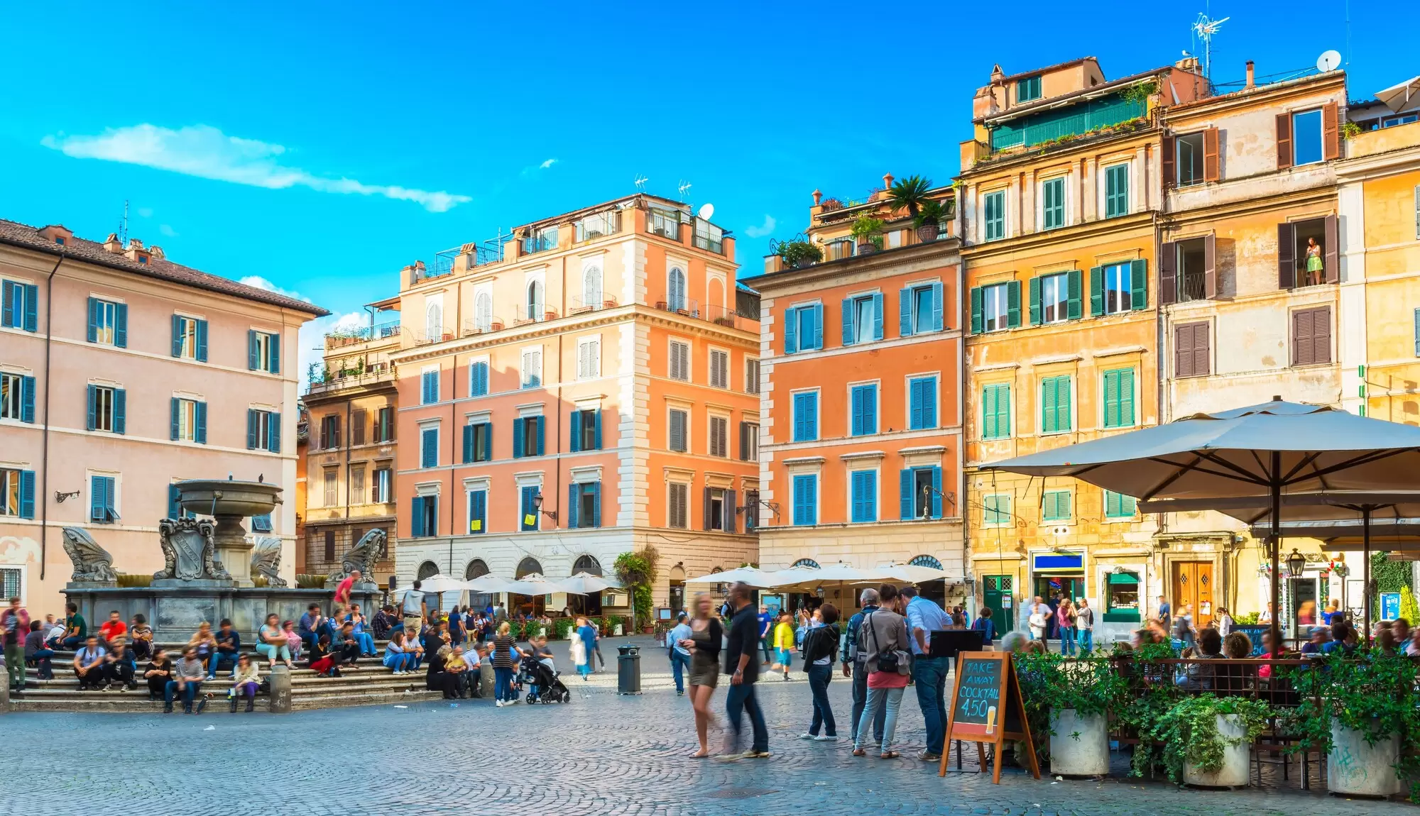 Trastevere: Quartier accueillant les arrêts gastronomiques de Rome