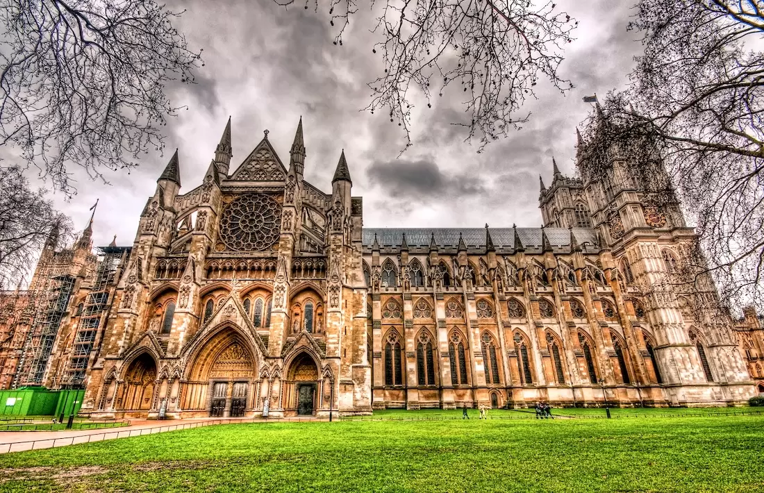 Die Pracht der gotischen Architektur: Bath Abbey